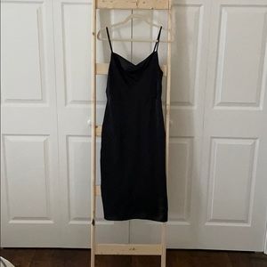 Modern Citizen Black Slip Dress